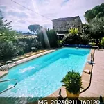 Sud France Petite Maison De Charme Avec Piscine, Jaccuzi Et Clim 펜션 Bédarieux