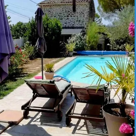 Sud France Petite Maison De Charme Avec Piscine, Jaccuzi Et Clim Dom wakacyjny