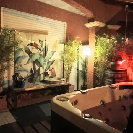 Sud France Petite Maison De Charme Avec Piscine, Jaccuzi Et Clim Dom wakacyjny Bédarieux